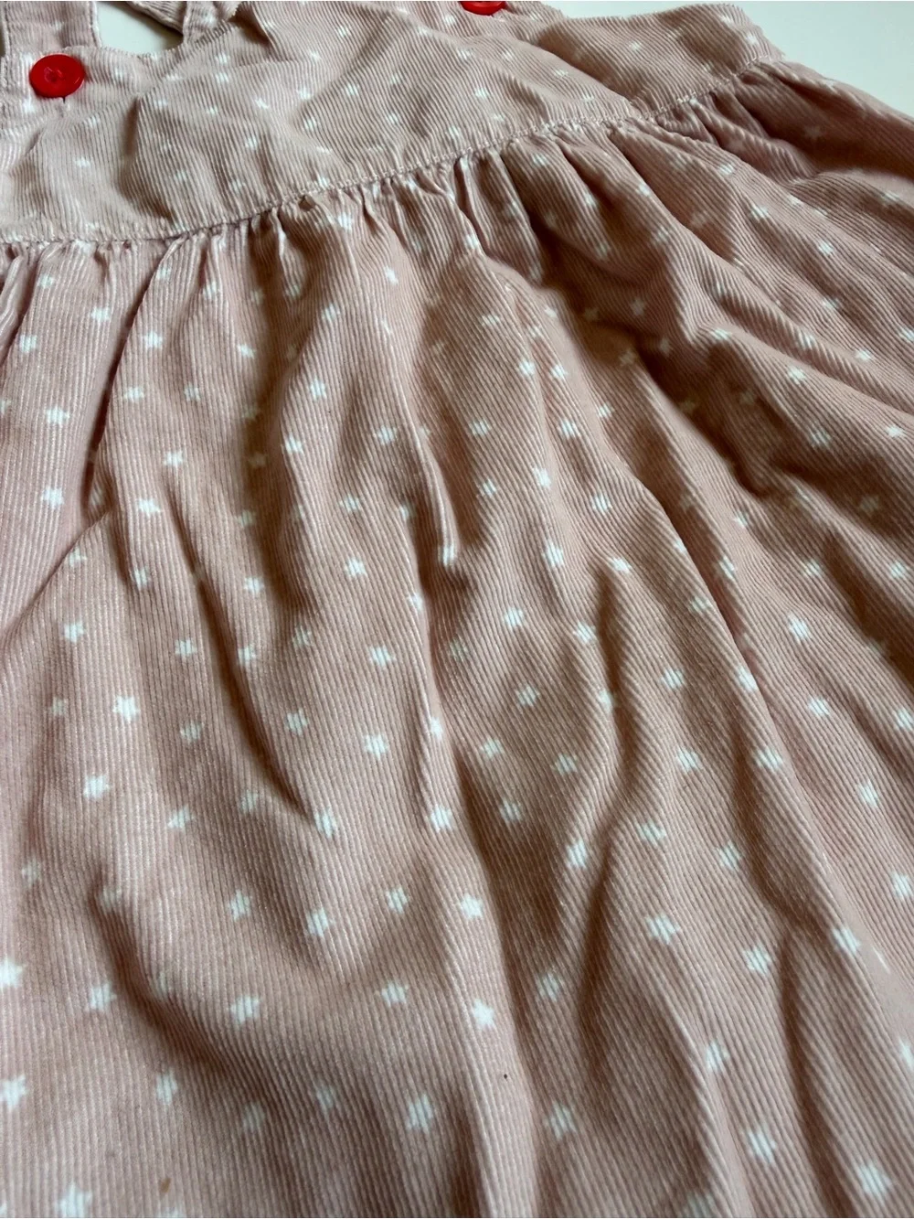 Baby Boden Robin Appliqué Jumper Dress